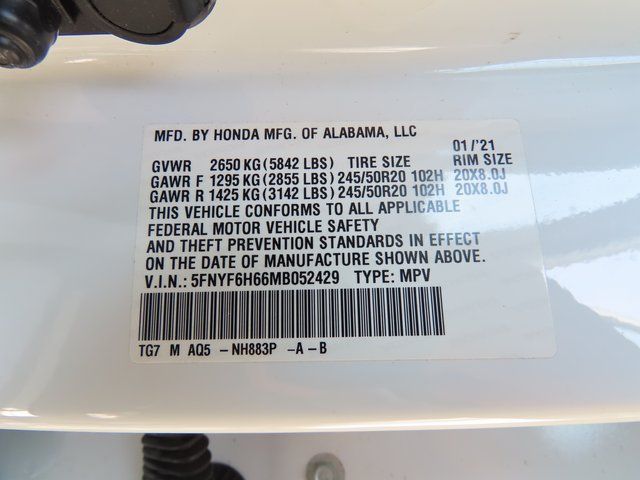 Thumbnail: 2021 Honda Pilot - 18