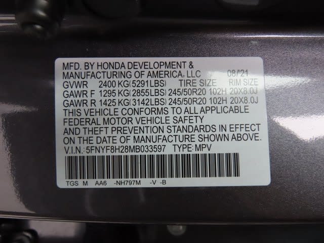 2021 Honda Passport Sport 18