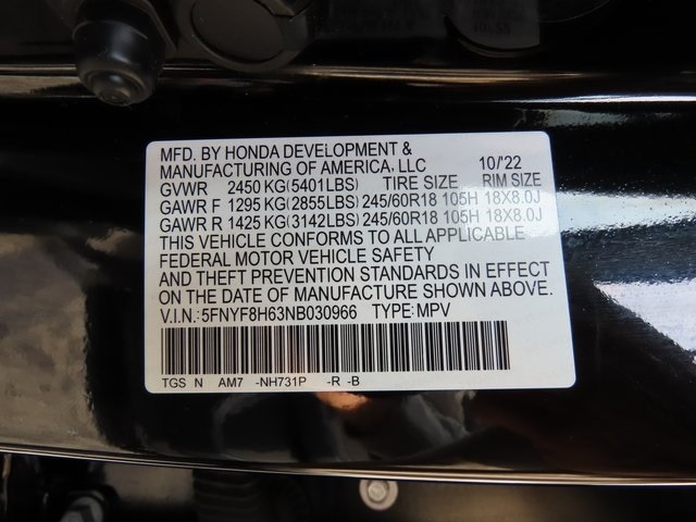 Thumbnail: 2022 Honda Passport - 18