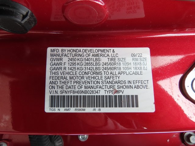 Thumbnail: 2022 Honda Passport - 18