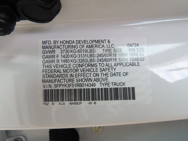Thumbnail: 2024 Honda Ridgeline - 18