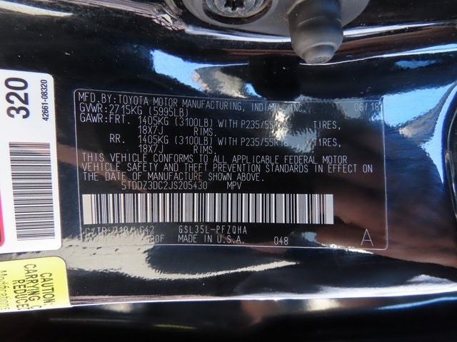 2018 Toyota Sienna XLE 16