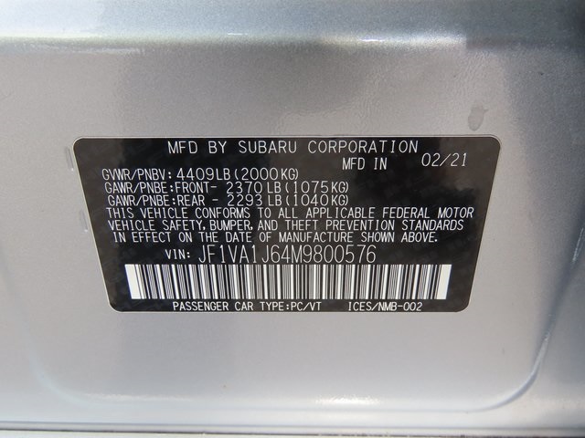 Thumbnail: 2021 Subaru WRX - 20