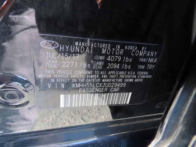 2018 Hyundai Elantra Sport 25