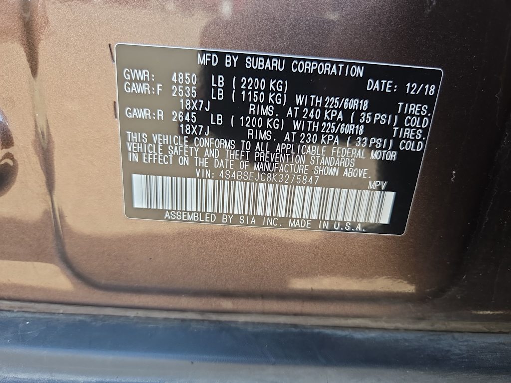 Thumbnail: 2019 Subaru Outback - 18