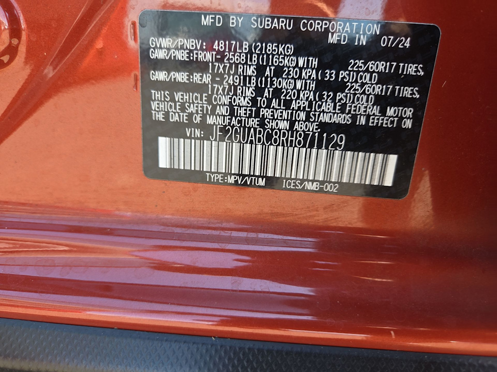 Thumbnail: 2024 Subaru Crosstrek - 17