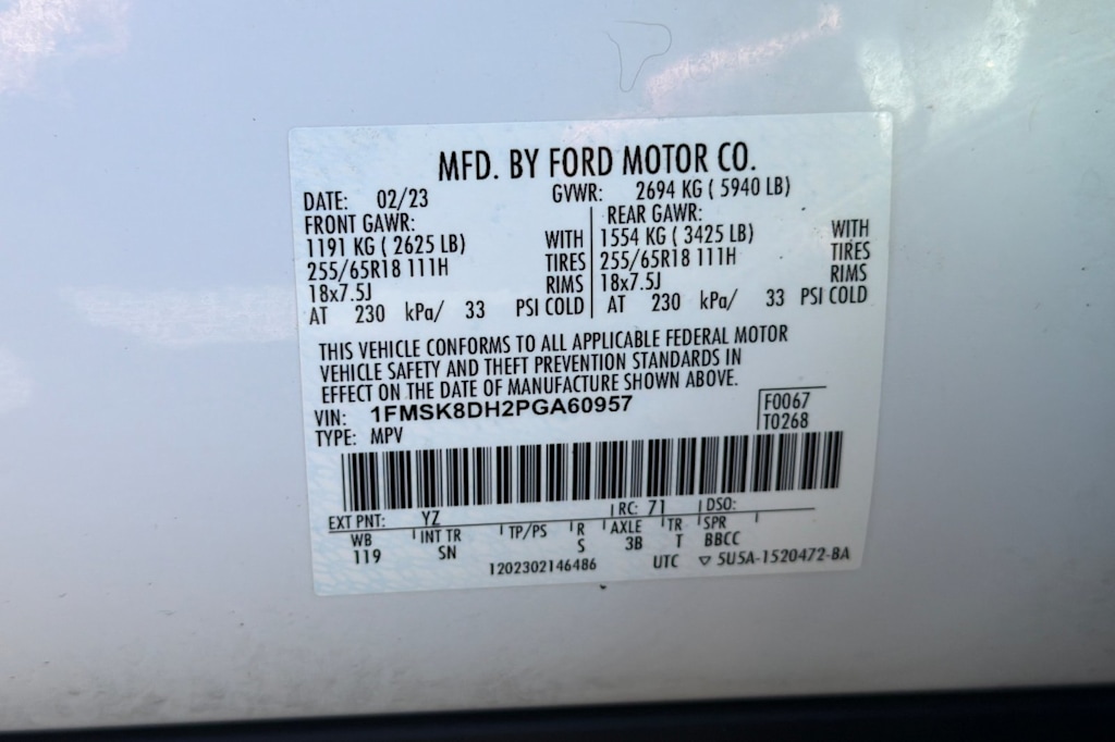 Thumbnail: 2023 Ford Explorer - 16