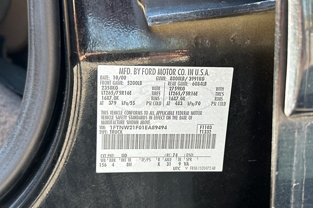 Thumbnail: 2001 Ford F-250 - 13