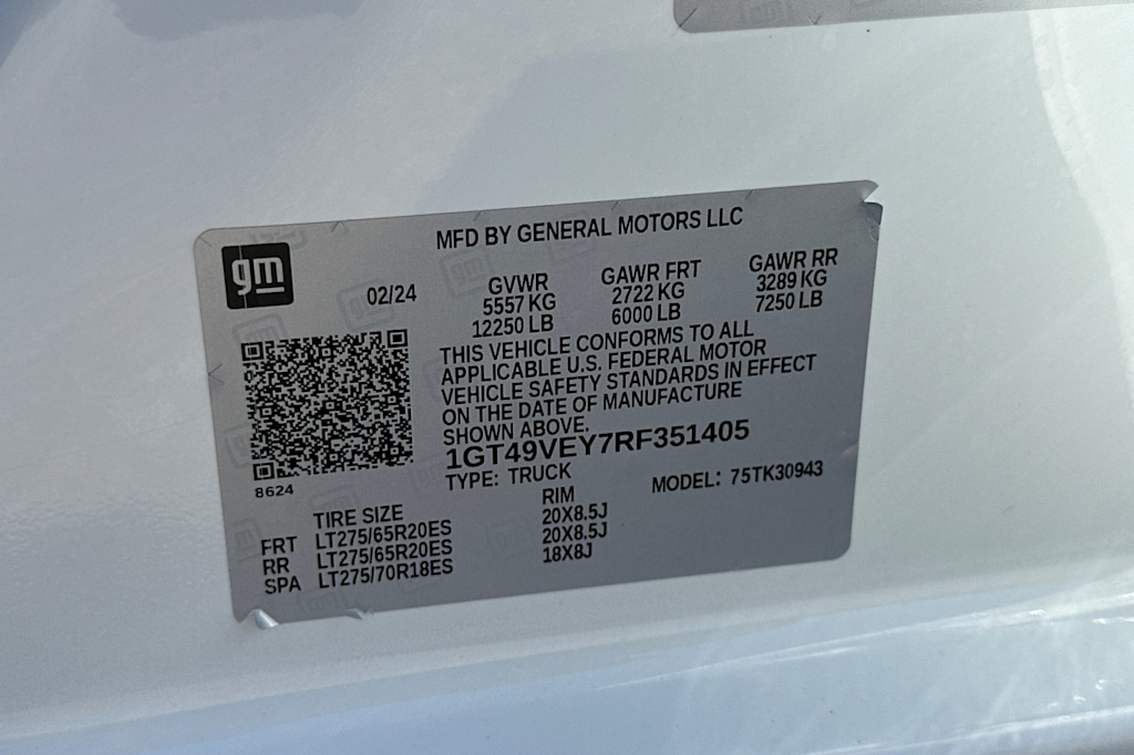 Thumbnail: 2024 GMC Sierra 3500 - 13