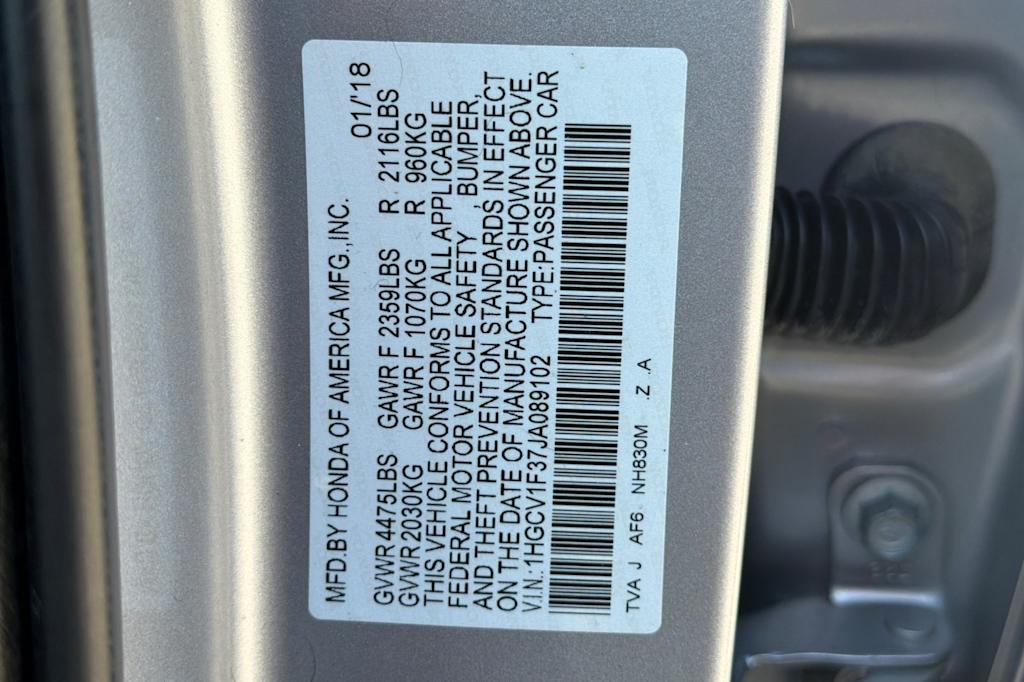 Thumbnail: 2018 Honda Accord - 15