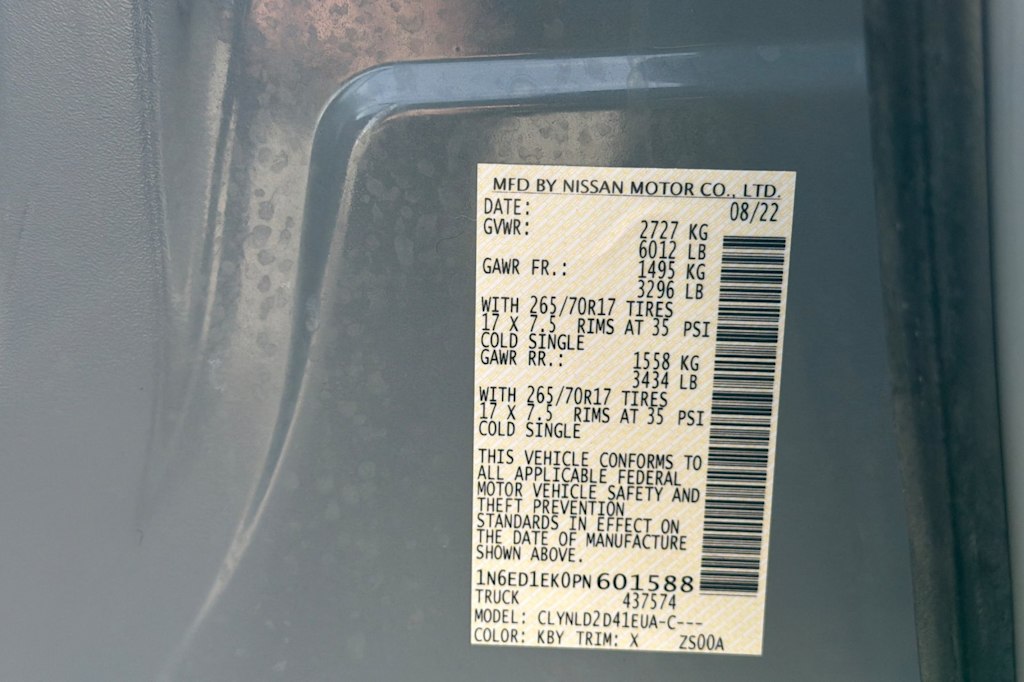 Thumbnail: 2023 Nissan Frontier - 15