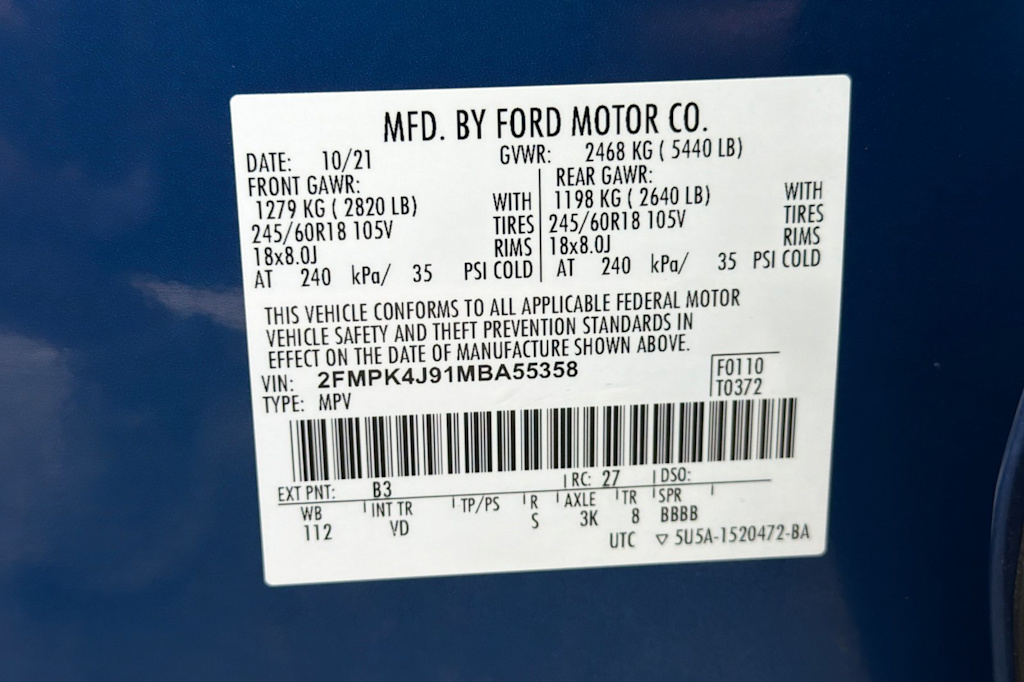 Thumbnail: 2021 Ford Edge - 15