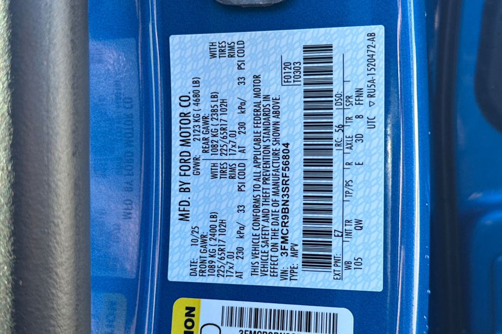 Thumbnail: 2025 Ford Bronco Sport - 17