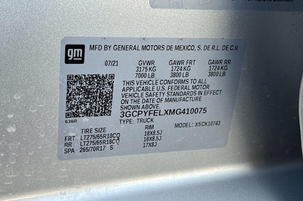 Thumbnail: 2021 Chevrolet Silverado 1500 - 15