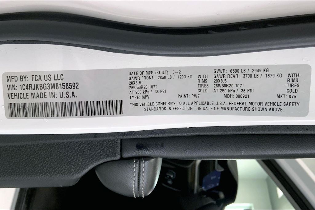 2021 Jeep Grand Cherokee L Limited Edition 18