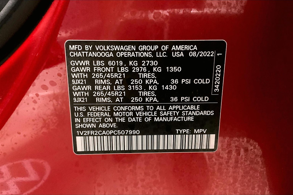 Thumbnail: 2023 Volkswagen Atlas - 20