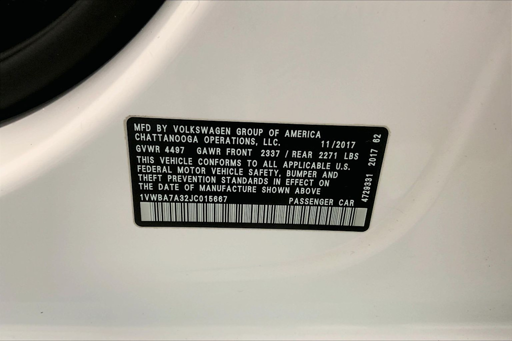 Thumbnail: 2018 Volkswagen Passat - 20