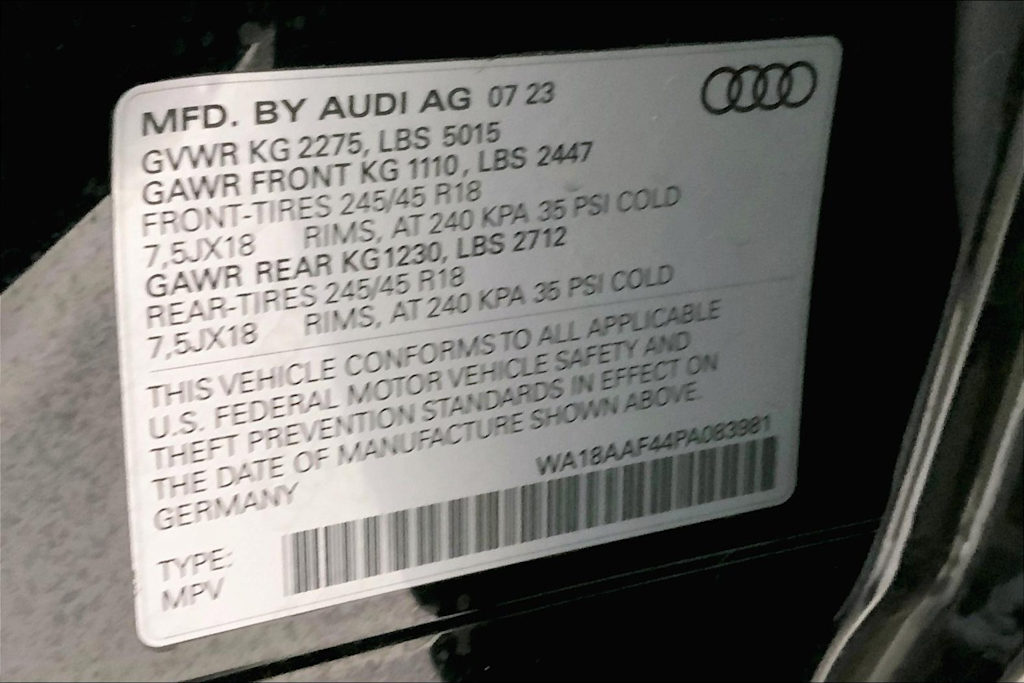 2023 Audi A4 Premium Plus 18