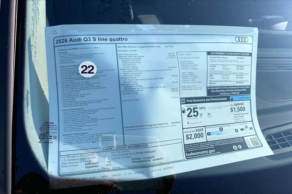 Thumbnail: 2026 Audi Q3 - 17