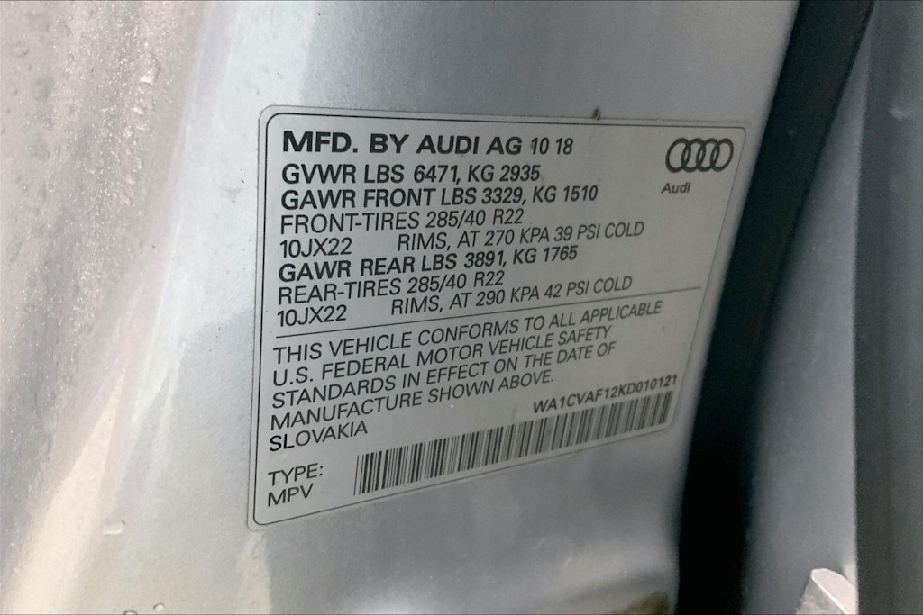 Thumbnail: 2019 Audi Q8 - 18