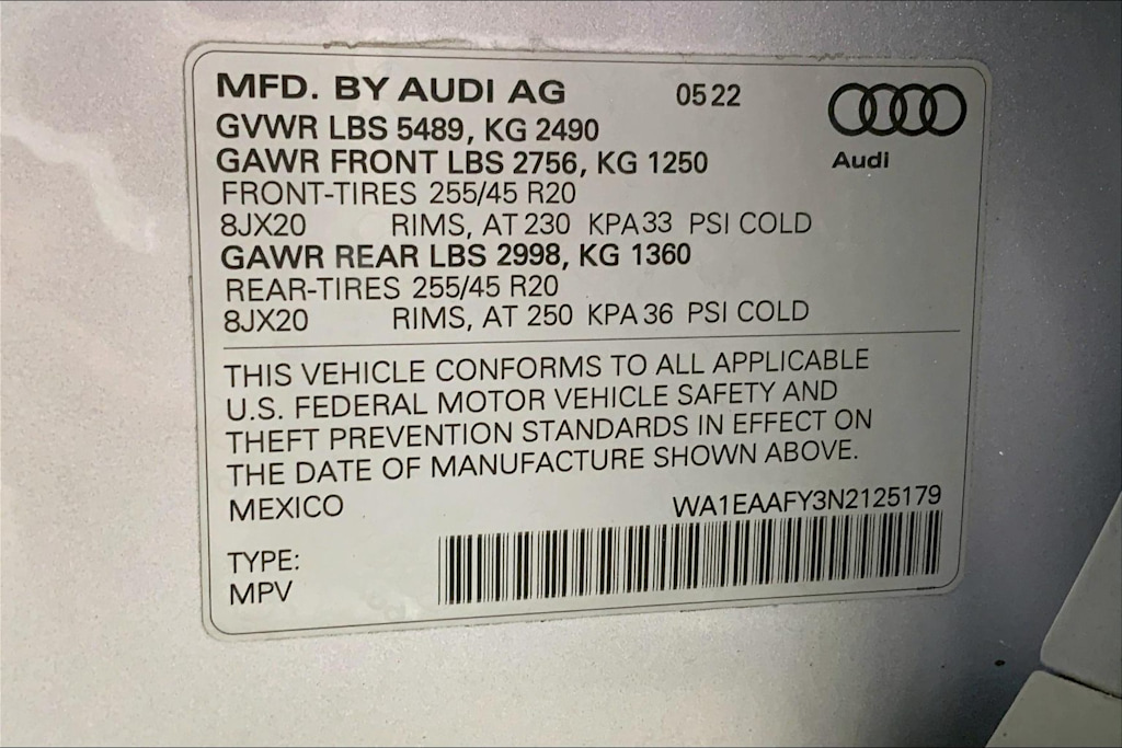 2022 Audi Q5 Premium Plus 20