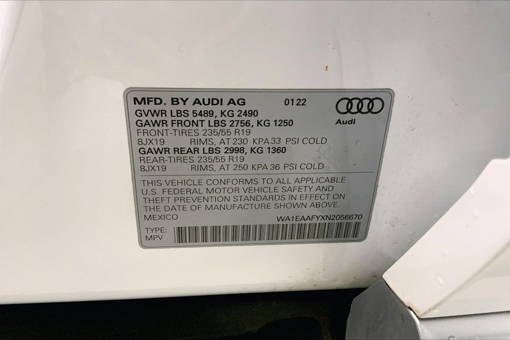 Thumbnail: 2022 Audi Q5 - 20