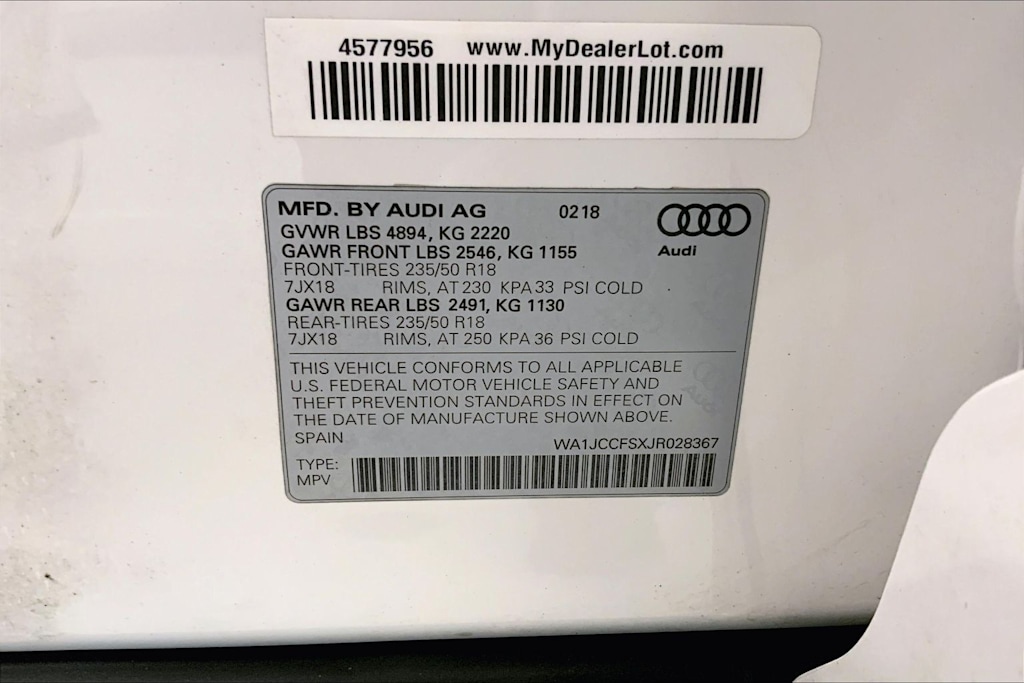Thumbnail: 2018 Audi Q3 - 17