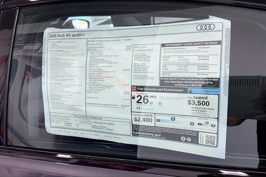 Thumbnail: 2026 Audi A5 - 21