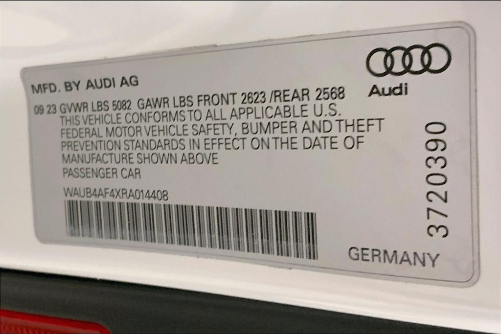 2024 Audi S4 Premium Plus 20