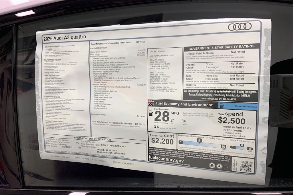 Thumbnail: 2026 Audi A3 - 21