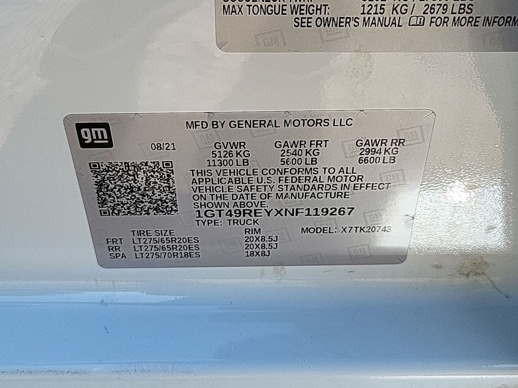 Thumbnail: 2022 GMC Sierra 2500 - 19