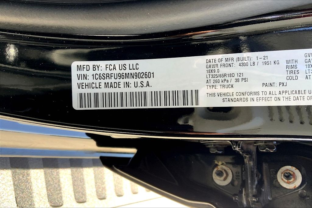 Thumbnail: 2021 RAM 1500 - 20
