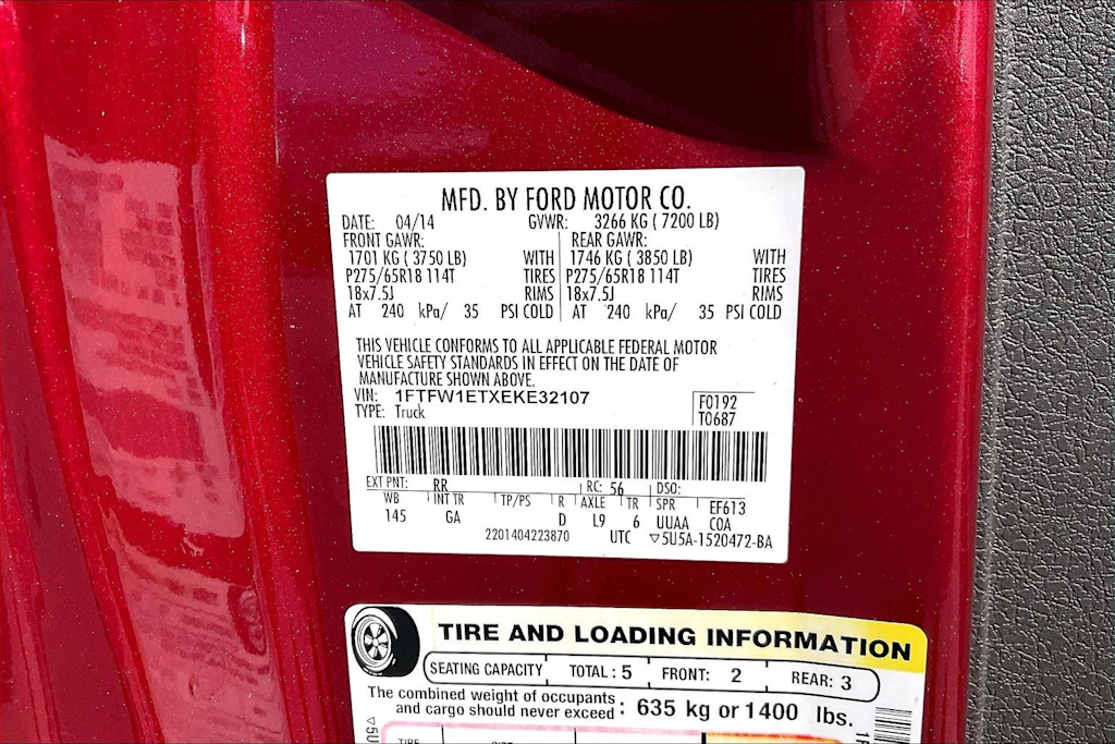 Thumbnail: 2014 Ford F-150 - 19