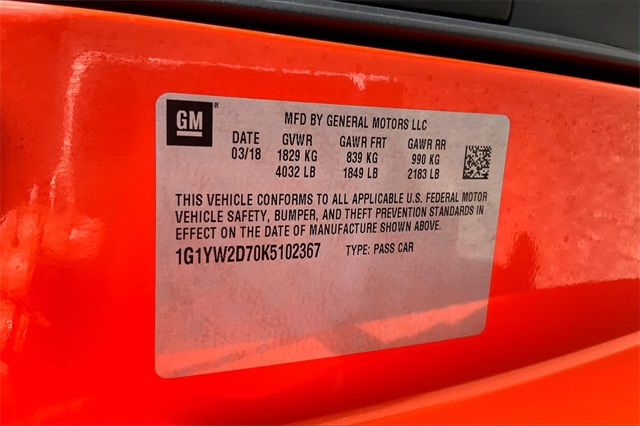 2019 Chevrolet Corvette Grand Sport 17