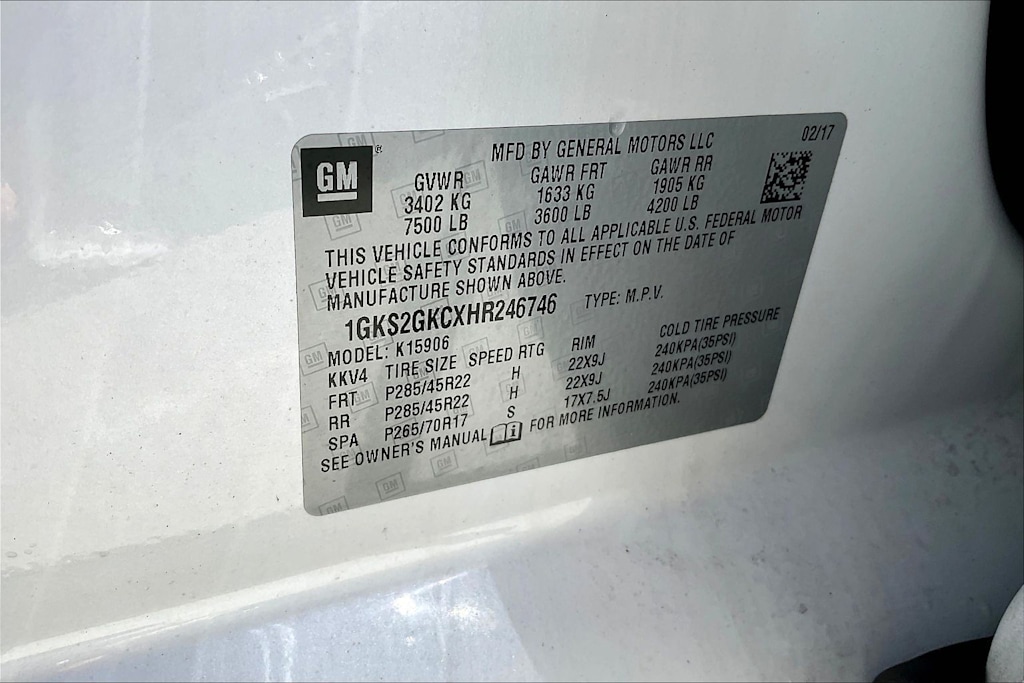 Thumbnail: 2017 GMC Yukon XL - 20