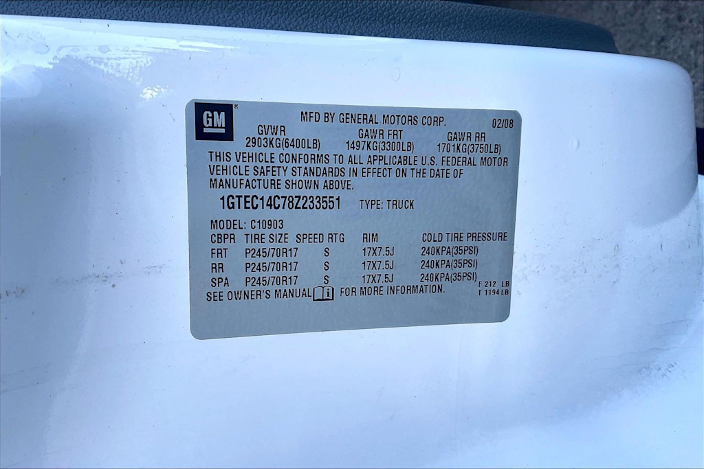 Thumbnail: 2008 GMC Sierra 1500 - 20