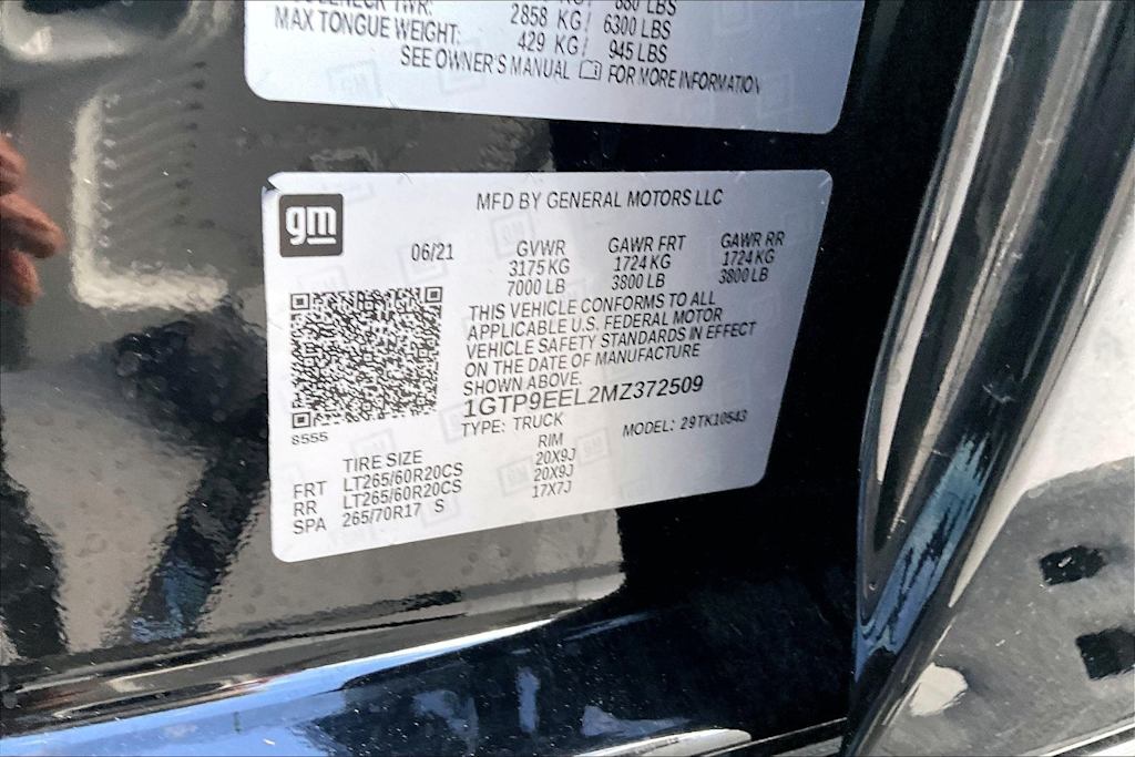 Thumbnail: 2021 GMC Sierra 1500 - 21