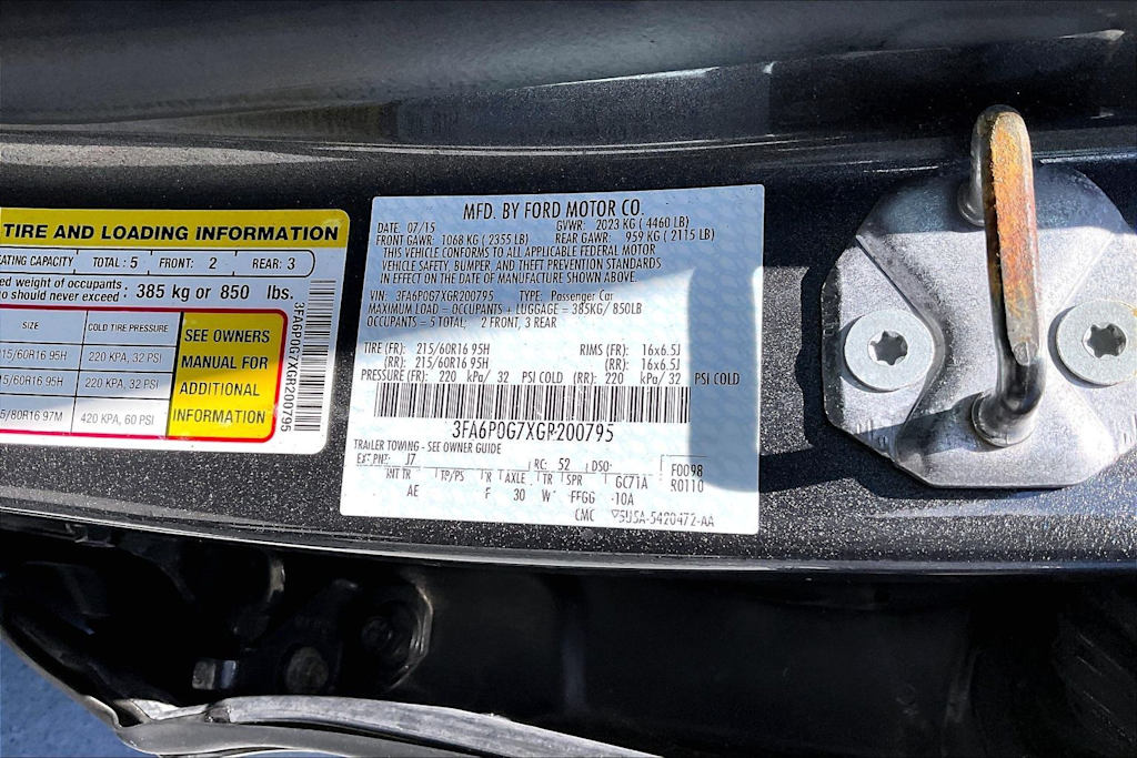 Thumbnail: 2016 Ford Fusion - 21