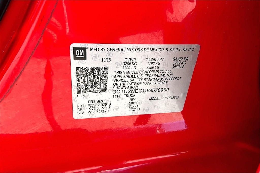 Thumbnail: 2018 GMC Sierra 1500 - 20