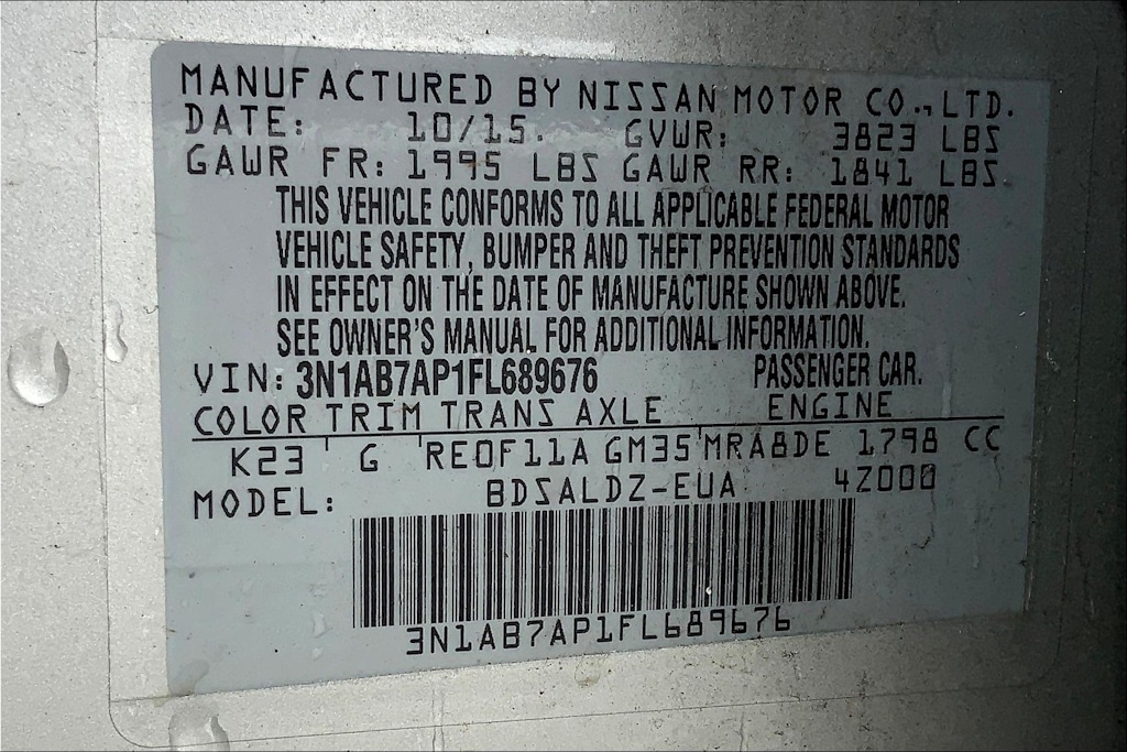 Thumbnail: 2015 Nissan Sentra - 20