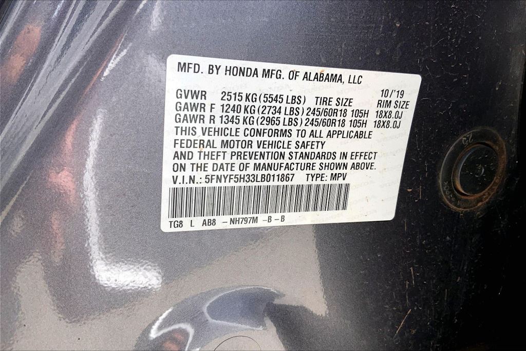 Thumbnail: 2020 Honda Pilot - 20