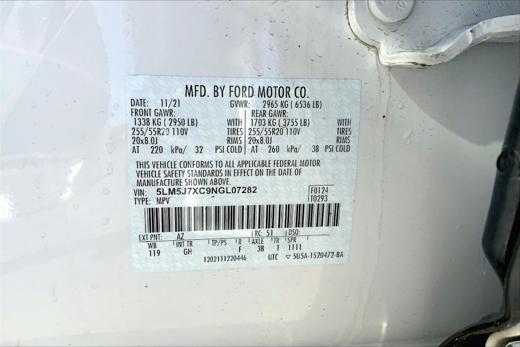 Thumbnail: 2022 Lincoln Aviator - 21