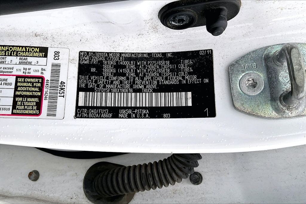 Thumbnail: 2011 Toyota Tundra - 18
