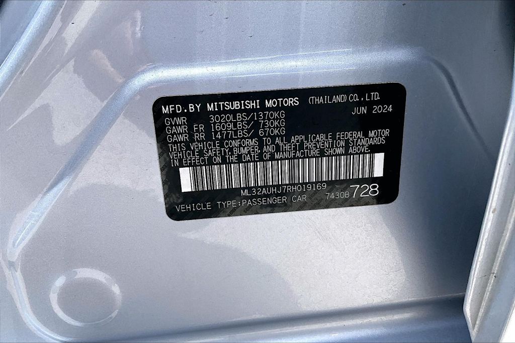 Thumbnail: 2024 Mitsubishi Mirage - 20