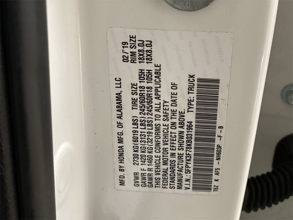 Thumbnail: 2019 Honda Ridgeline - 19