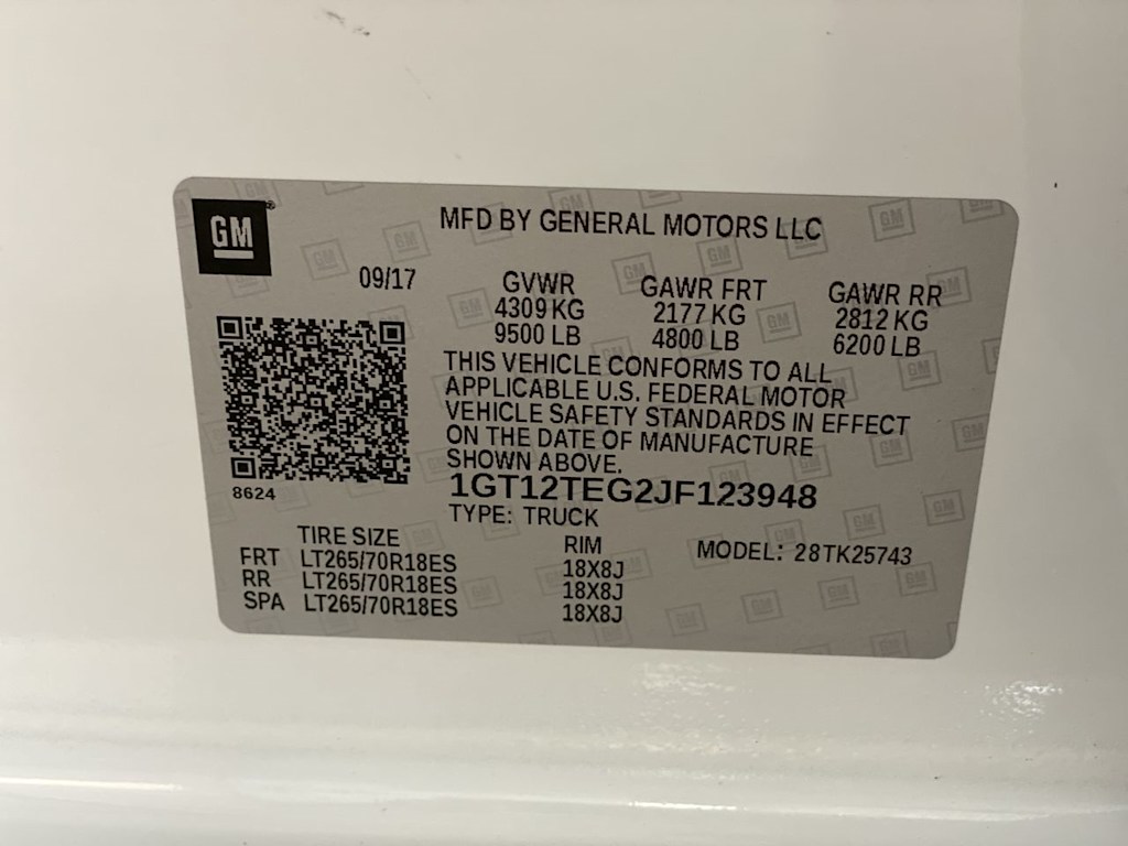 Thumbnail: 2018 GMC Sierra 2500 - 17
