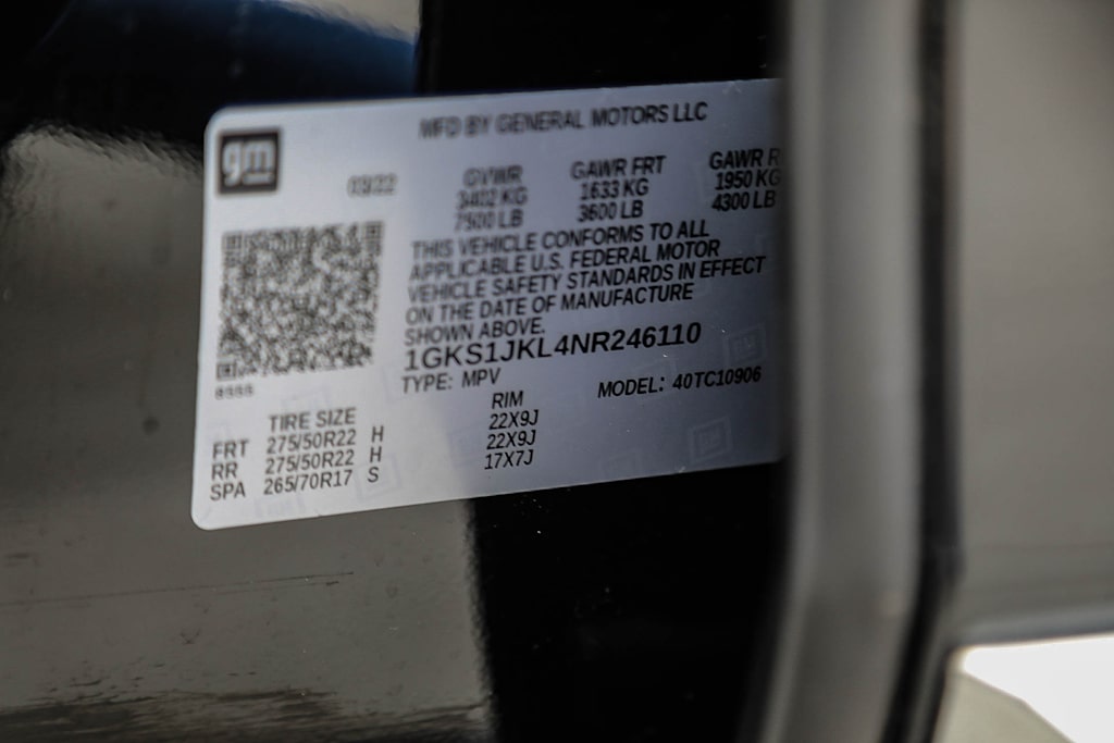 Thumbnail: 2022 GMC Yukon XL - 17