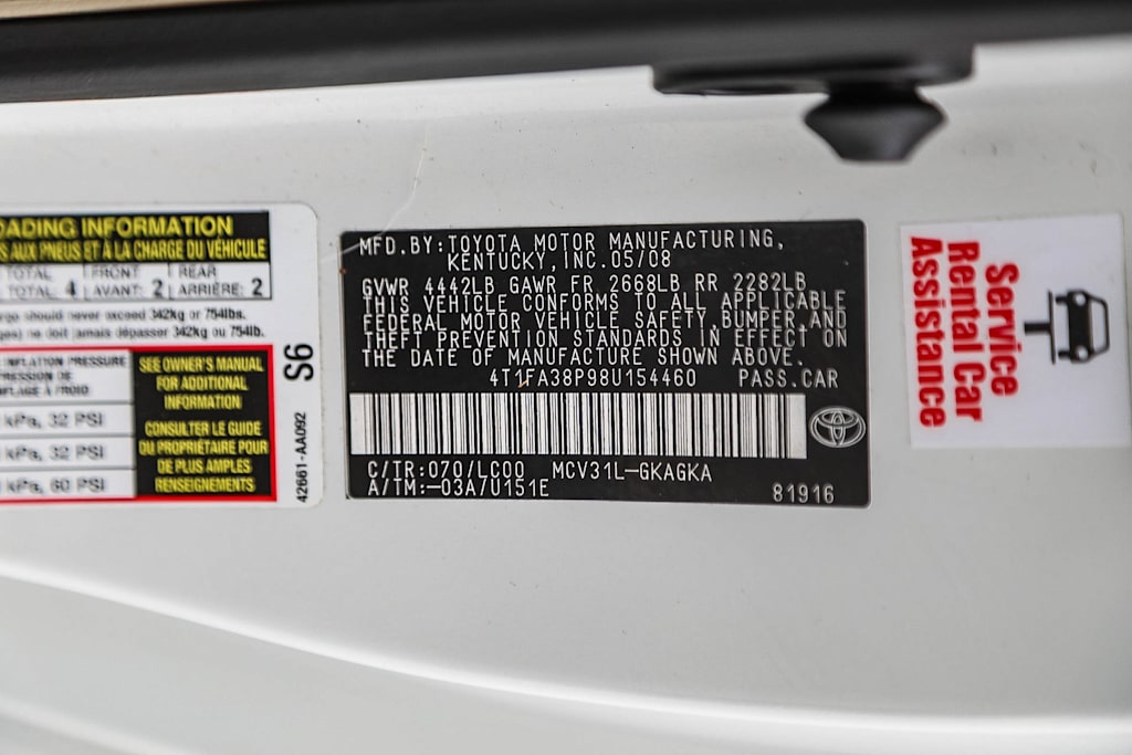 Thumbnail: 2008 Toyota Camry Solara - 17