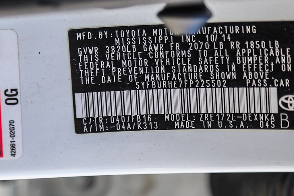 Thumbnail: 2015 Toyota Corolla - 17