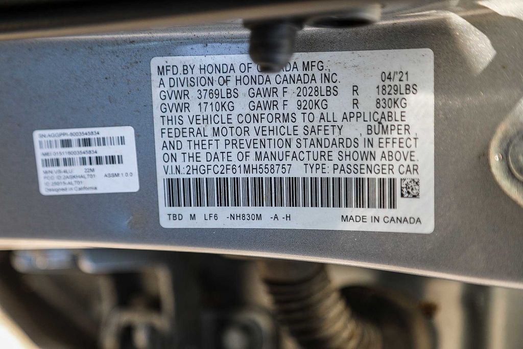 Thumbnail: 2021 Honda Civic - 5